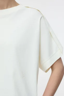 Closed Cropped T-shirt Ivory Best