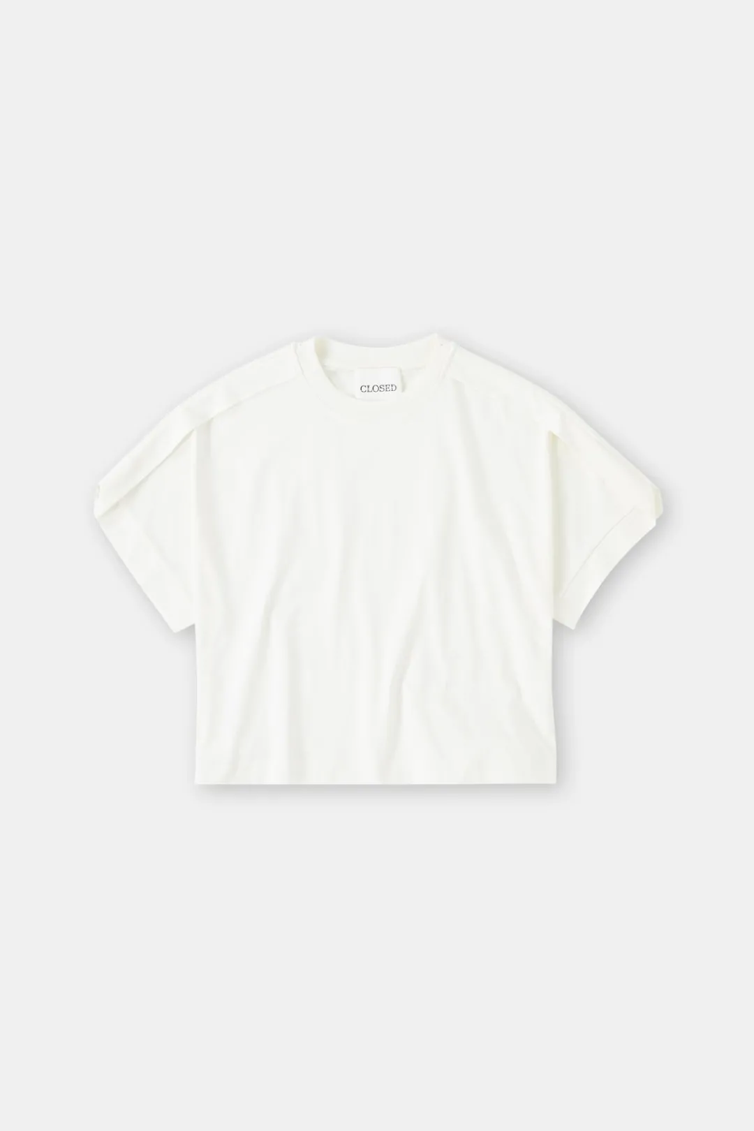 Closed Cropped T-shirt Ivory Best