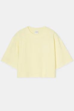 Closed Cropped T-Shirt Vanilla beige Sale