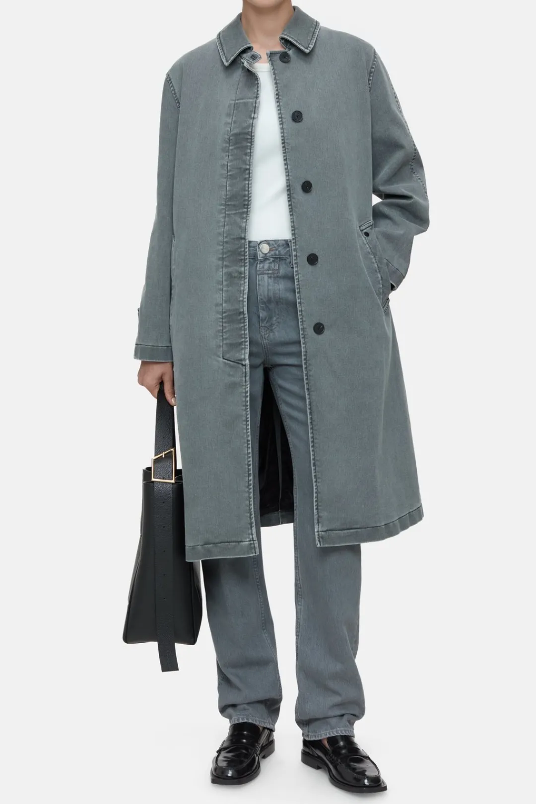 Closed Denim coat Mid grey Hot