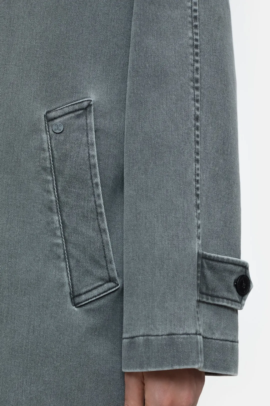 Closed Denim coat Mid grey Hot