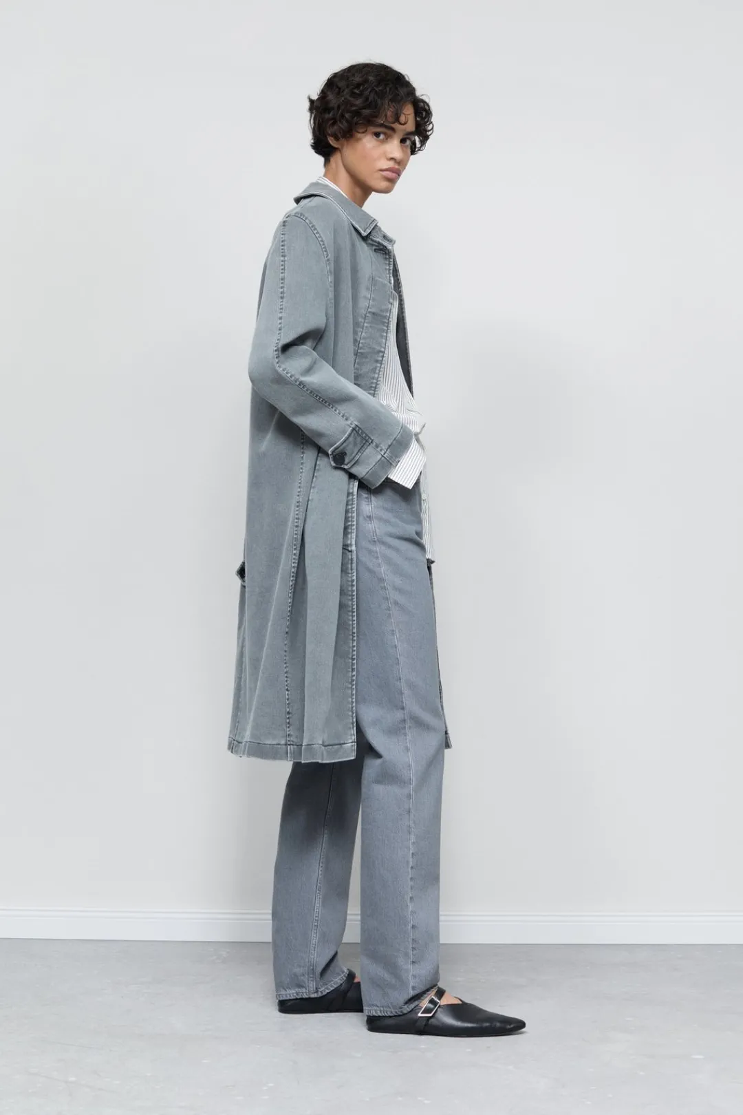 Closed Denim coat Mid grey Hot