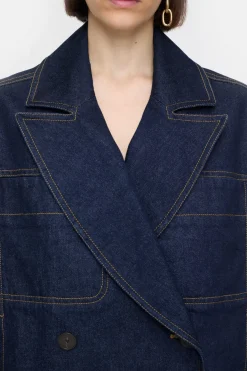 Closed Denim jacket Dark blue Hot