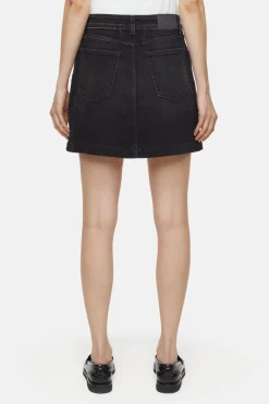 Closed Denim mini skirt Dark grey New
