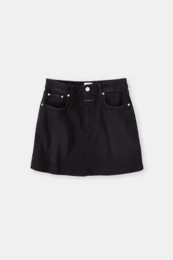 Closed Denim mini skirt Dark grey New