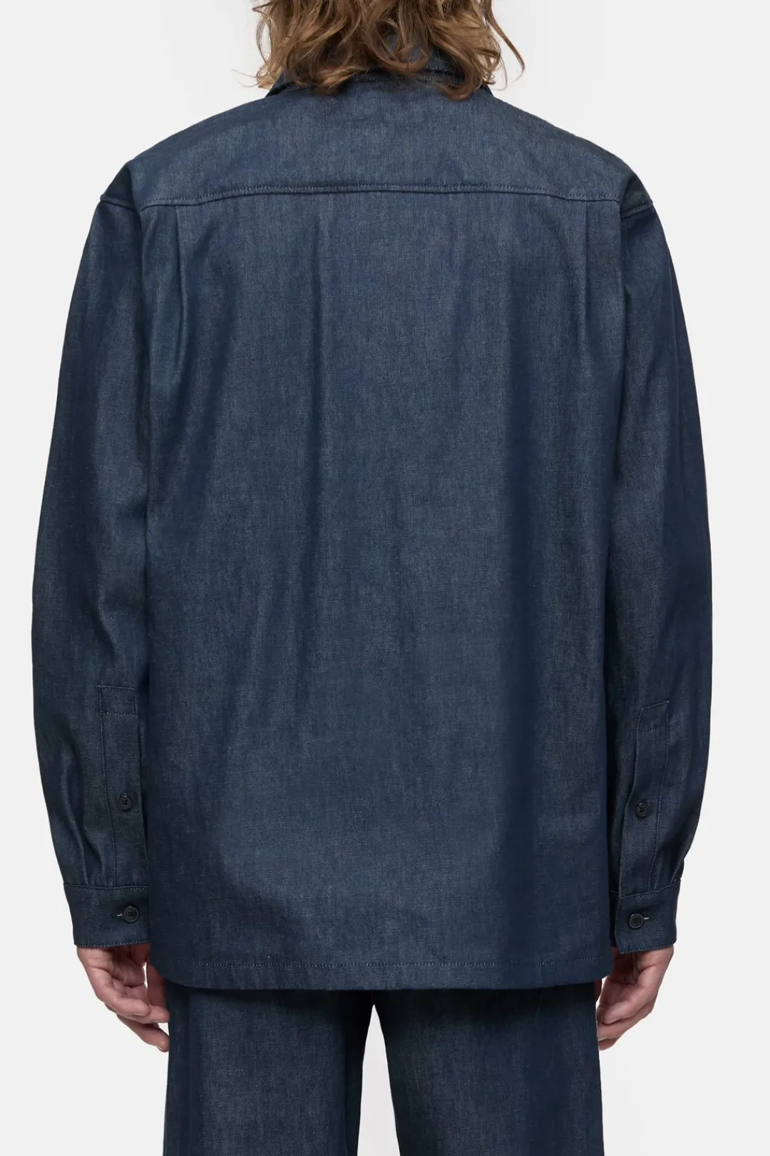 Closed Denim shirt Dark blue Best