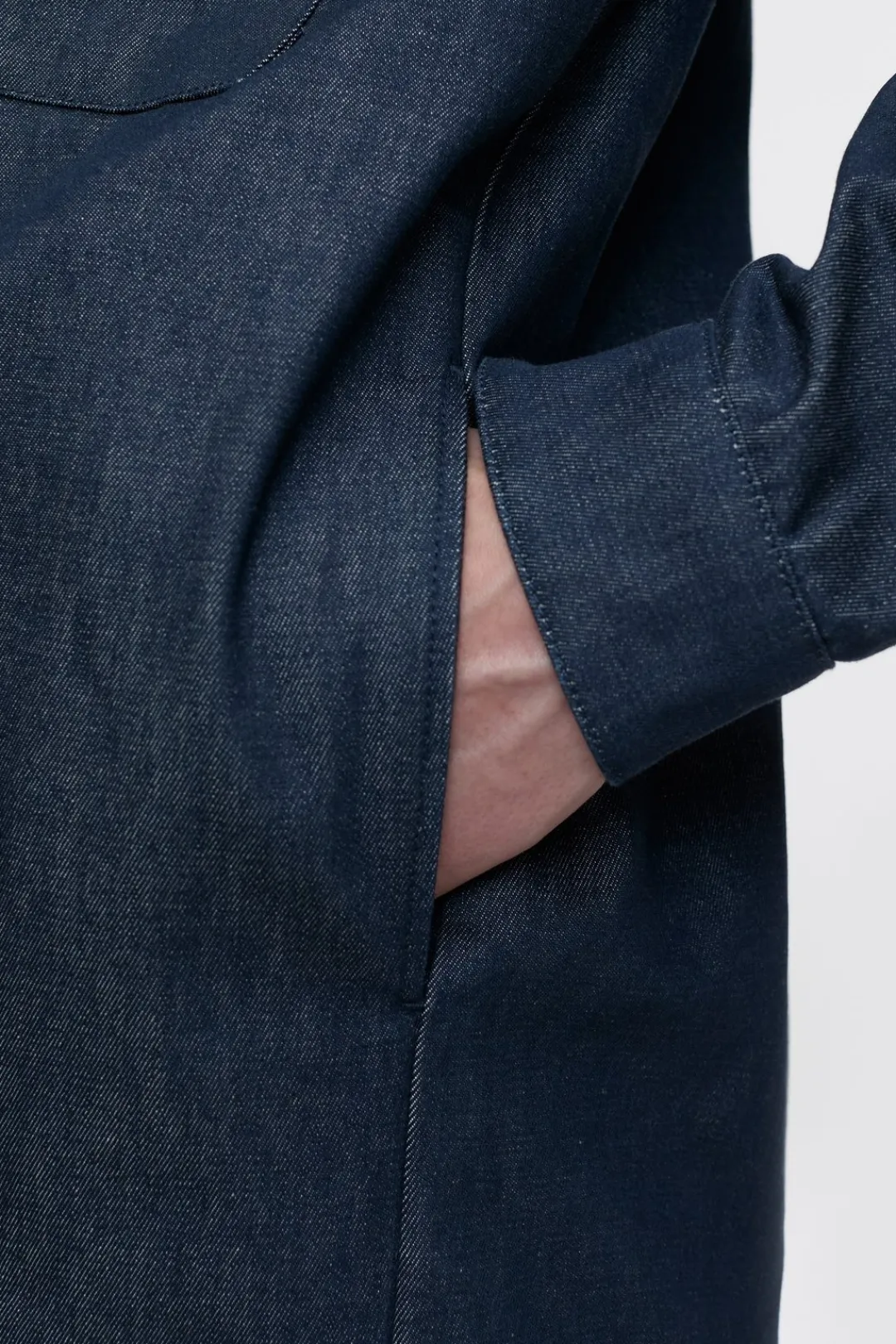 Closed Denim shirt Dark blue Best