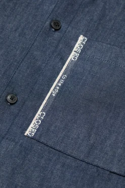 Closed Denim shirt Dark blue Best