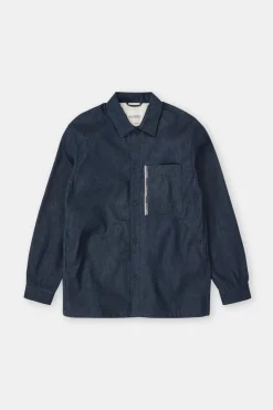 Closed Denim shirt Dark blue Best
