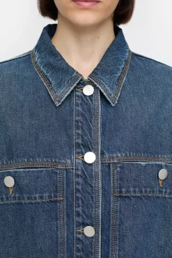 Closed Denim Shirt Dark blue Clearance