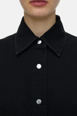 Closed Denim shirt dress Black Sale