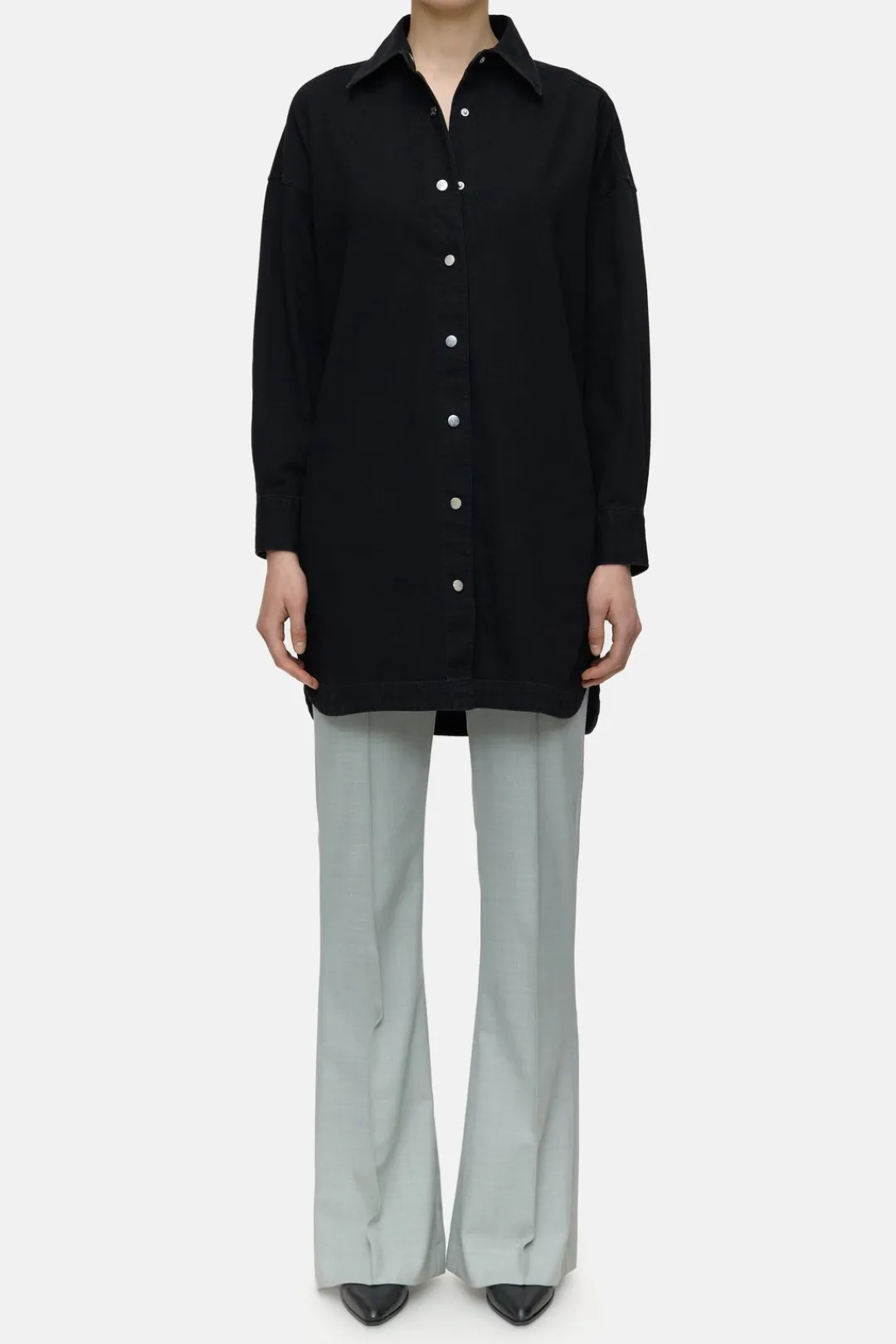 Closed Denim shirt dress Black Sale