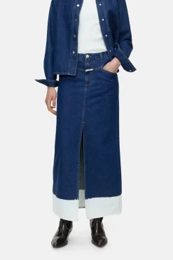 Closed Denim skirt Mid blue Best