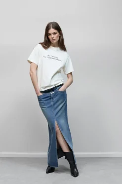 Closed Denim skirt Dark blue Sale
