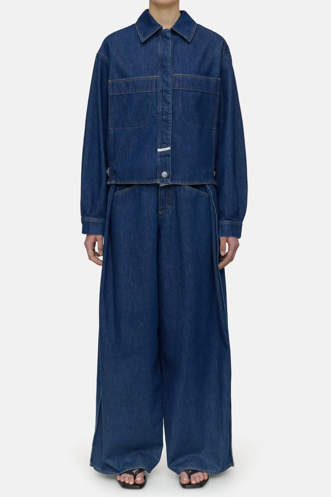 Closed Denim worker jacket Dark blue Outlet