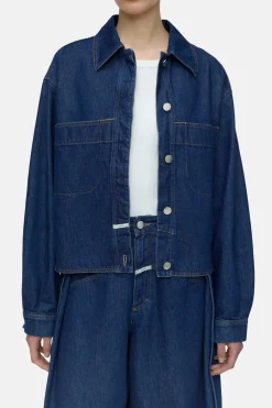 Closed Denim worker jacket Dark blue Outlet