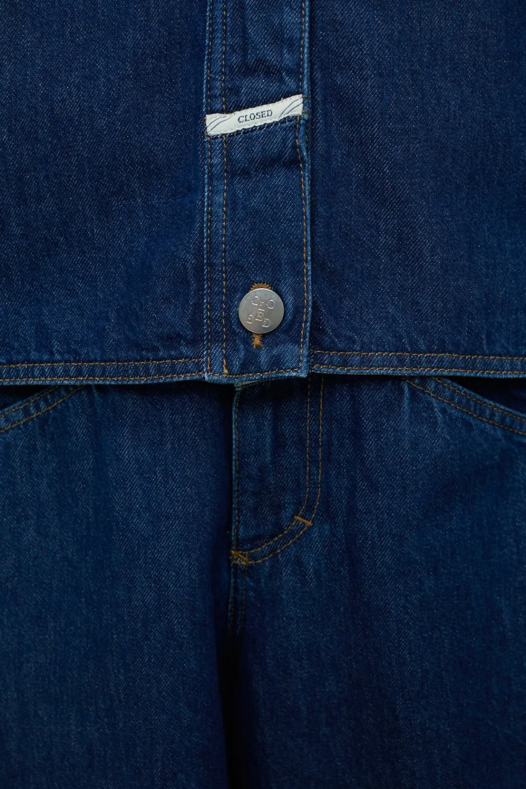 Closed Denim worker jacket Dark blue Outlet
