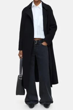 Closed Doubleface coat Black Sale