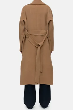 Closed Doubleface coat Biscotti brown Online