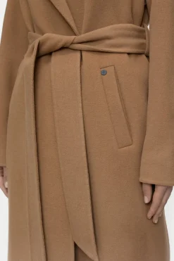 Closed Doubleface coat Biscotti brown Online