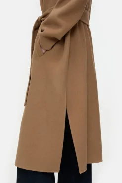 Closed Doubleface coat Biscotti brown Online