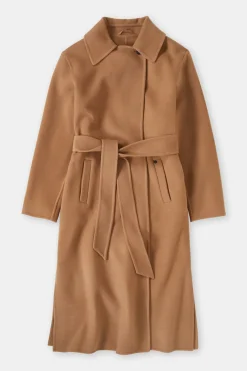 Closed Doubleface coat Biscotti brown Online