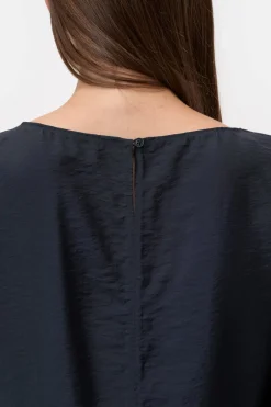 Closed Draped dress Black