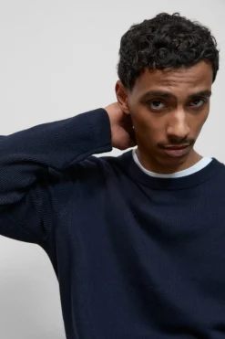 Closed Fine knit jumper Dark night New