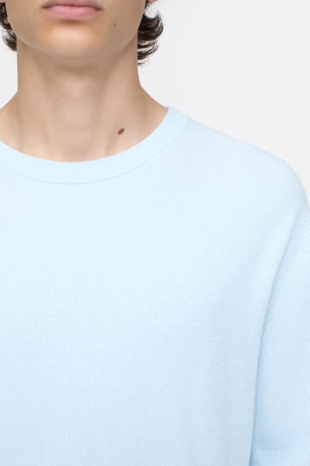 Closed Fine knit jumper Light sky blue Outlet