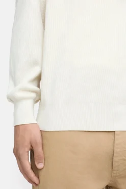 Closed Fine knit with V-neck Ivory Discount