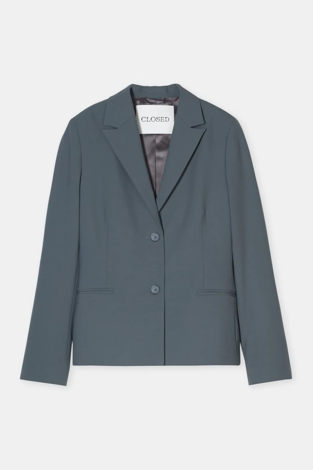 Closed Fitted blazer Pini green Clearance