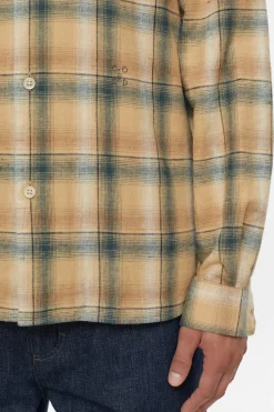 Closed Flannel Shirt fern green