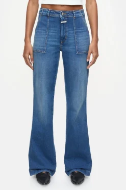 Closed Flared Jeans - Style Name Aria Mid blue Discount