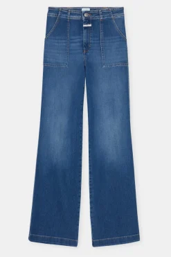 Closed Flared Jeans - Style Name Aria Mid blue Discount