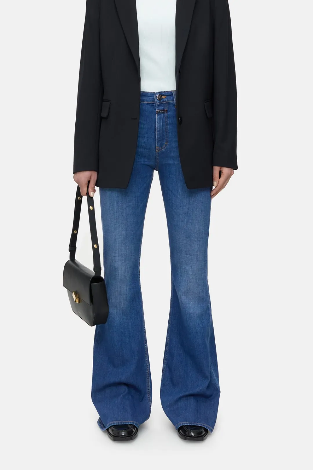Closed Flared Jeans - Style Name Rawlin Dark blue Best