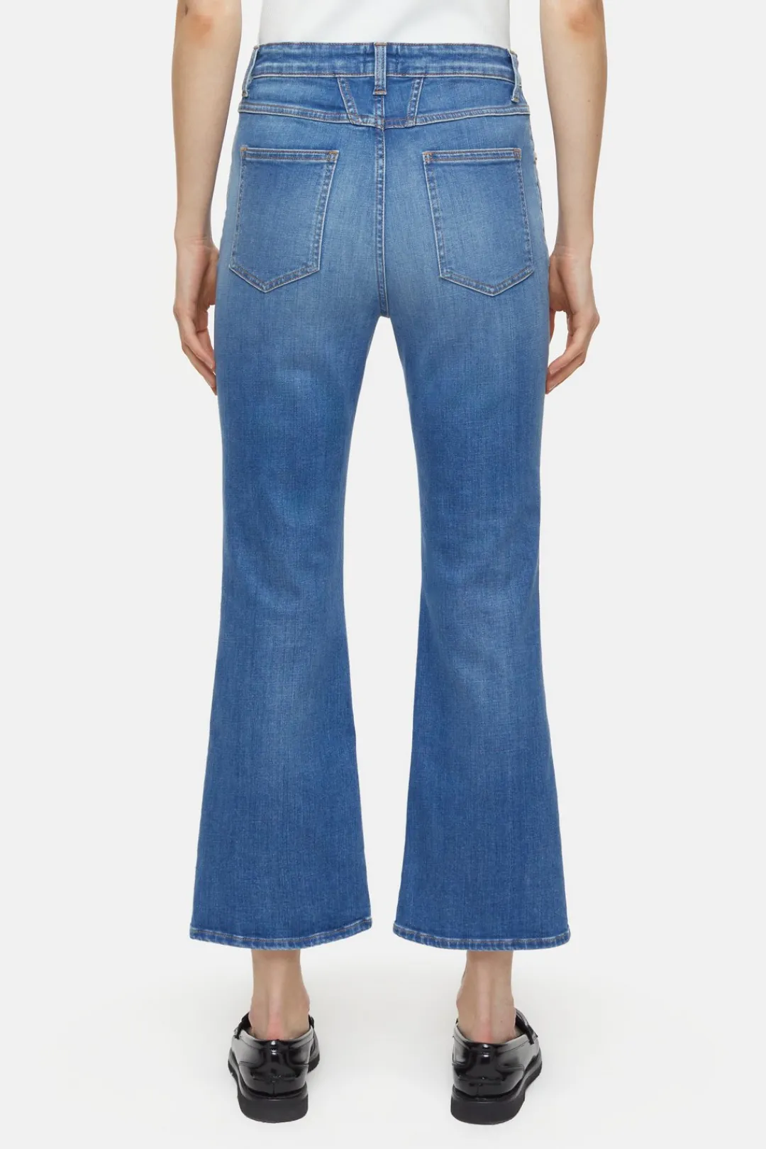 Closed Flared Jeans - Style Name Hi-Sun Mid blue Hot
