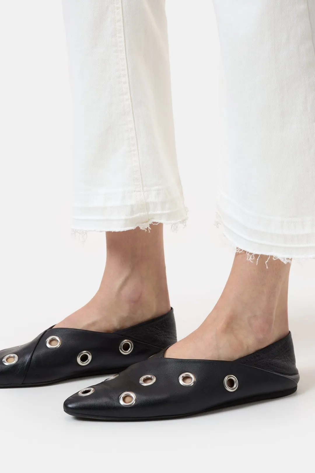 Closed Flared Jeans - Style Name Hi-Sun Ivory Sale