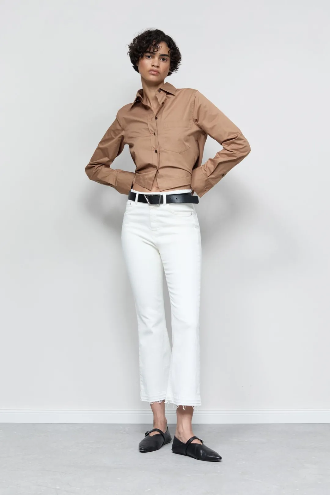 Closed Flared Jeans - Style Name Hi-Sun Ivory Sale