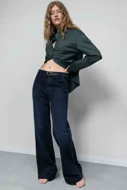 Closed Flared Jeans - Style Name Aria Blue/black Best