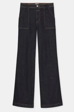 Closed Flared Jeans - Style Name Aria Dark blue Online