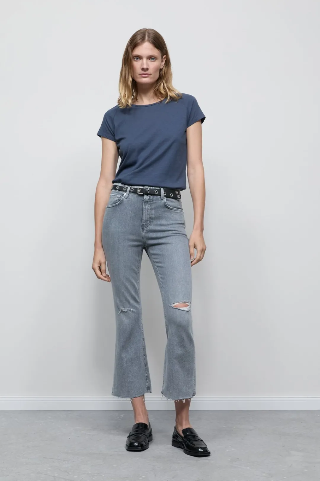 Closed Flared Jeans - Style Name Hi-Sun Light grey Hot
