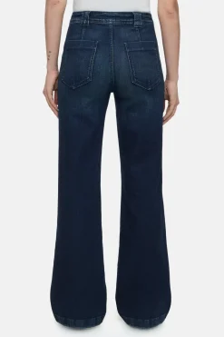 Closed Flared Jeans - Style Name Aria Dark blue Discount