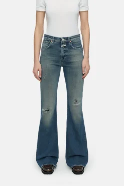 Closed Flared Jeans - Style Name Rawlin Mid blue New