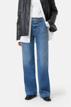 Closed Flared Jeans - Style Name Aria Mid blue Best