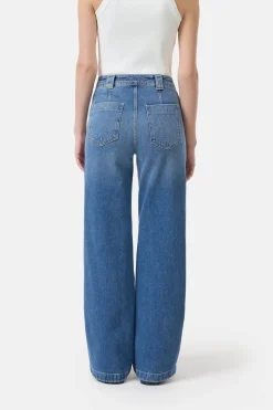 Closed Flared Jeans - Style Name Aria Mid blue Best