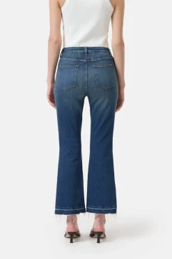 Closed Flared Jeans - Style Name Hi-Sun Dark blue Discount