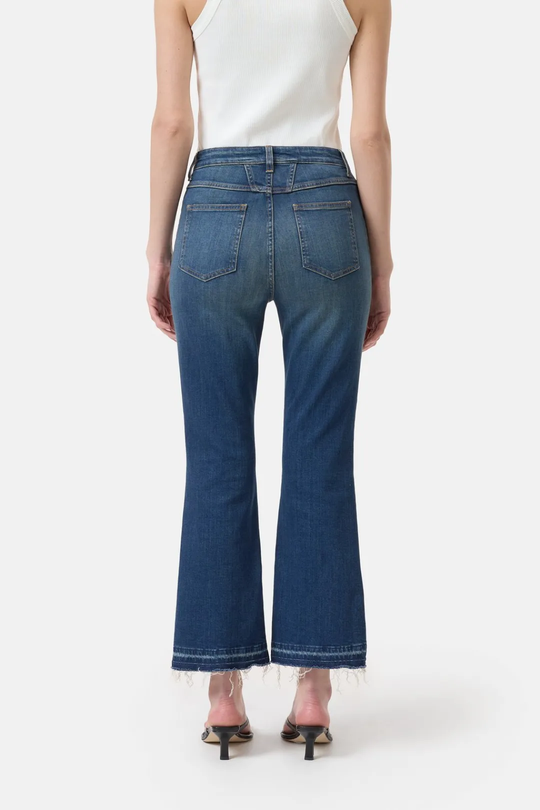 Closed Flared Jeans - Style Name Hi-Sun Dark blue Discount