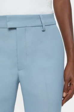 Closed Flared Pants - Style Name Wharton Blue water Discount