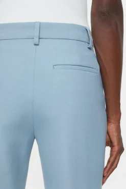 Closed Flared Pants - Style Name Wharton Blue water Discount