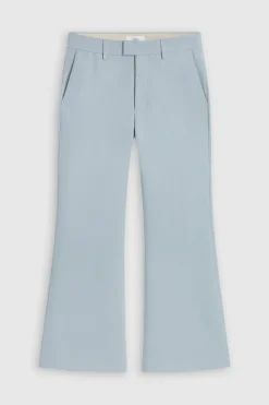 Closed Flared Pants - Style Name Wharton Blue water Discount